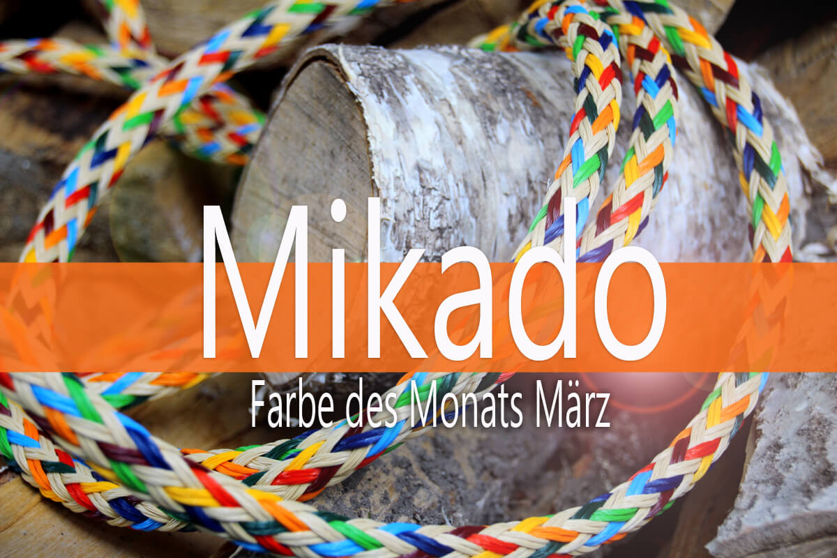 Farbe des Monats  - Mikado (Air rope)